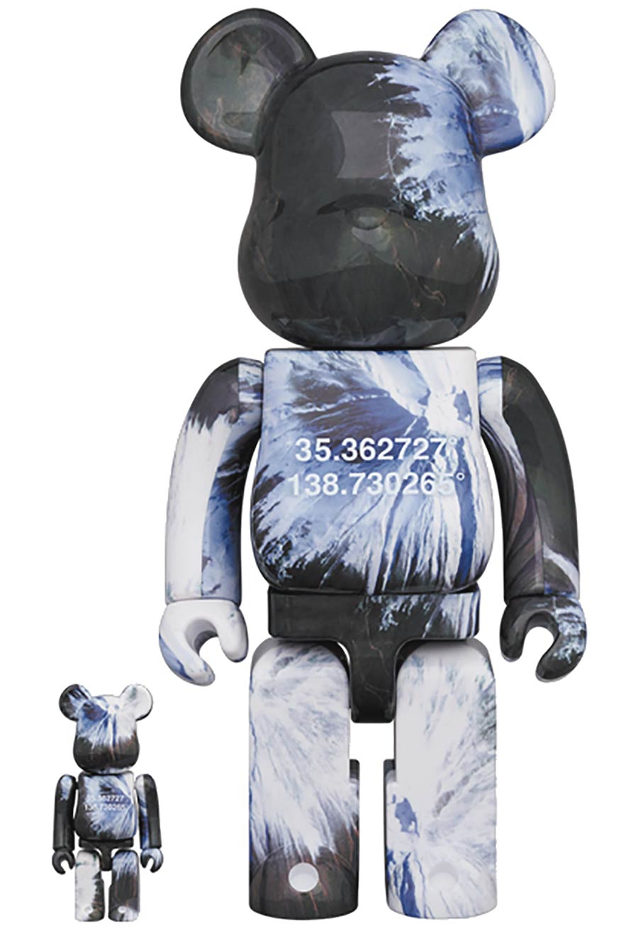 Benjamin Grant Fuji 100 Percent & 400 Percent 2-Pack Bearbrick
