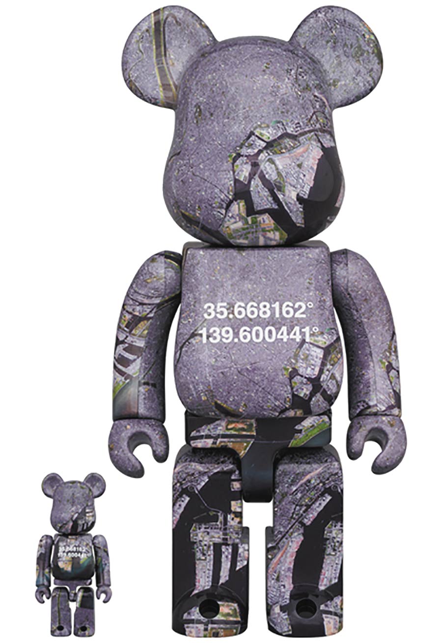 Benjamin Grant Tokyo 100 Percent & 400 Percent 2-Pack Bearbrick