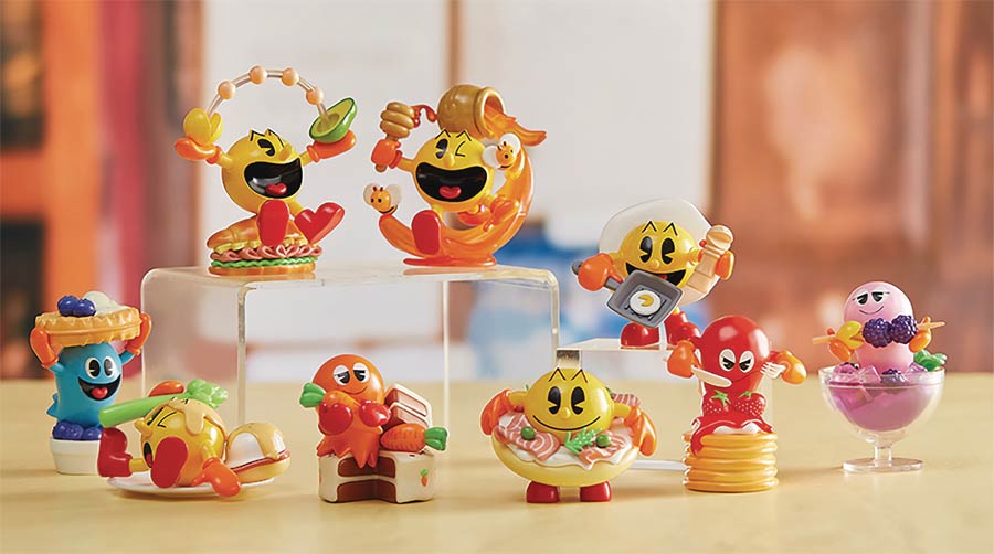 Cjoy Toy Pac-Man Goes To Brunch Mini Figure Blind Mystery Box
