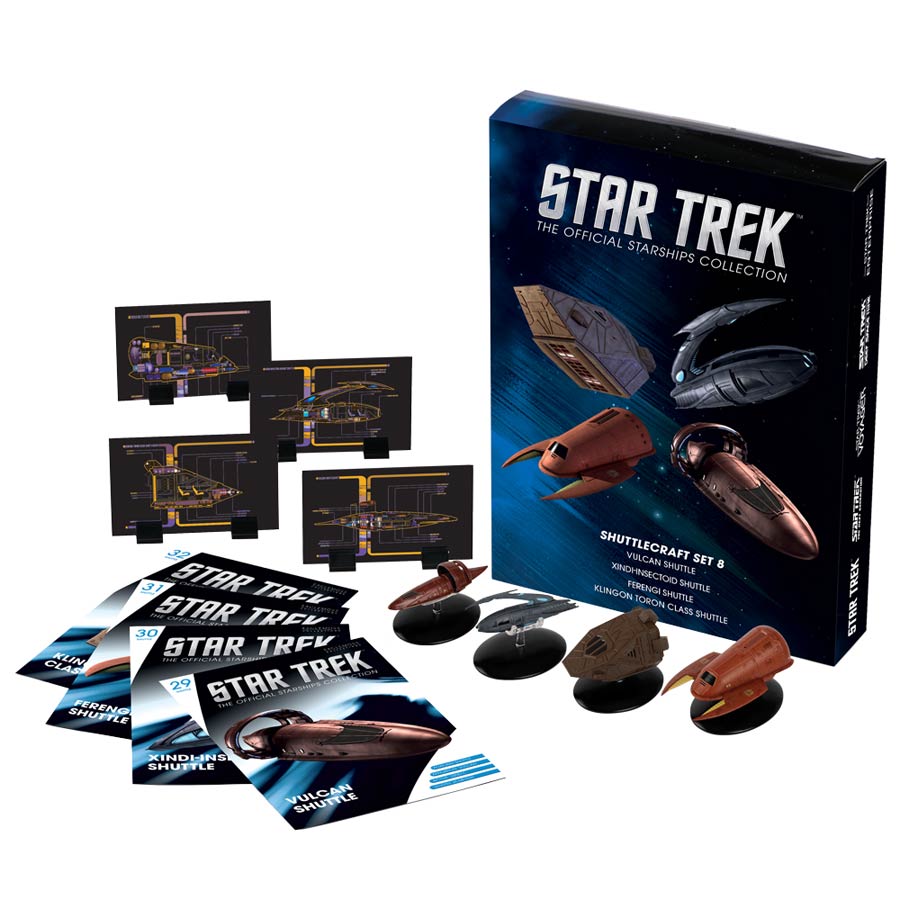 Star Trek Shuttles Collection #8 Set