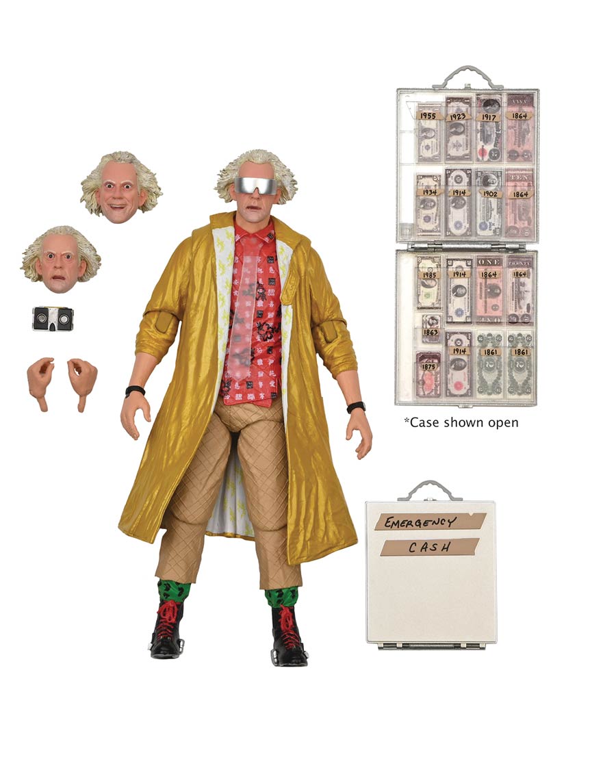 Back To The Future Part II Doc Brown Ultimate 7-Inch Action Figure