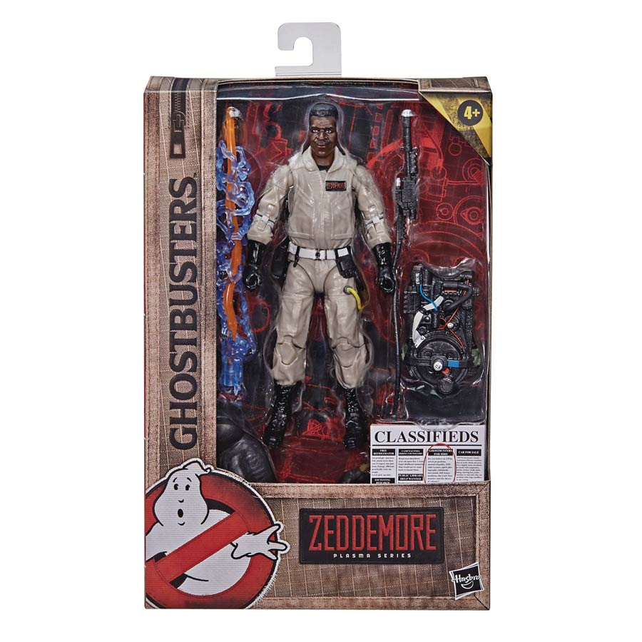 Ghostbusters Afterlife Plasma Series Winston Zeddemore Action Figure Case