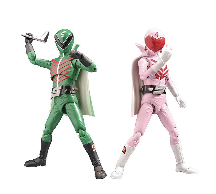 Hero Action Figure HAF Momoranger & Midoranger Action Figure Set