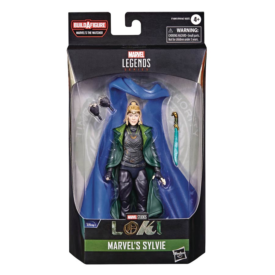 Marvel Disney Plus Legends Loki Sylvie 6-Inch Action Figure Case