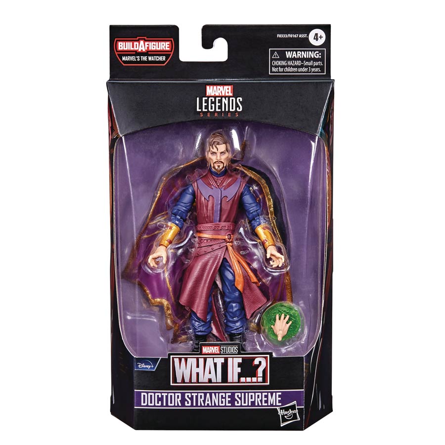 Marvel Disney Plus Legends What If Doctor Strange Supreme 6-Inch Action Figure Case