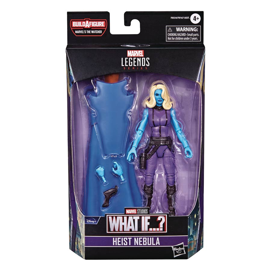 Marvel Disney Plus Legends What If Heist Nebula 6-Inch Action Figure Case