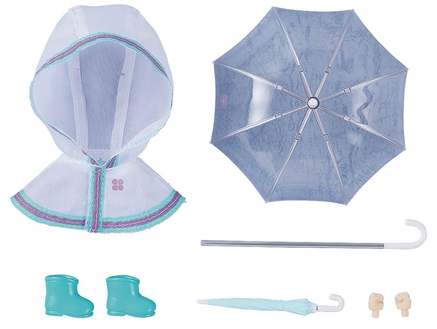 Nendoroid Doll Rain Poncho Outfit Set - White