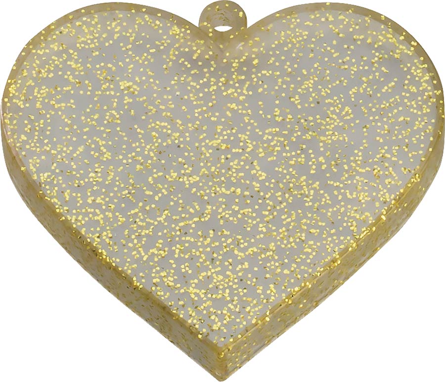 Nendoroid More Heart Base - Gold Glitter