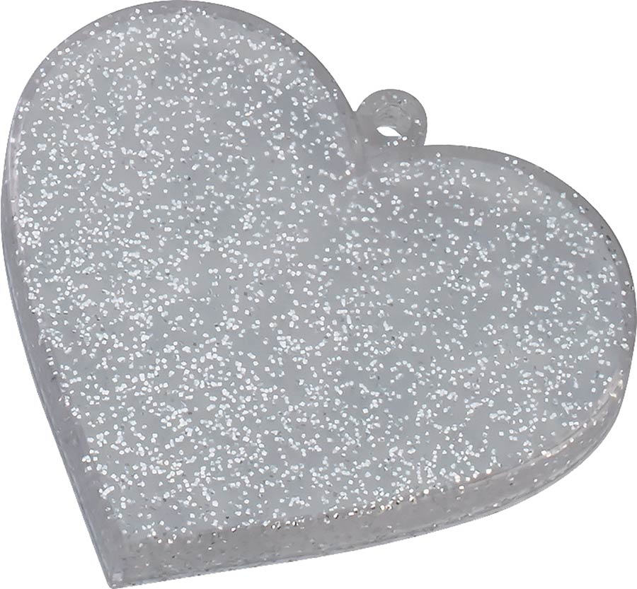 Nendoroid More Heart Base - Silver Glitter