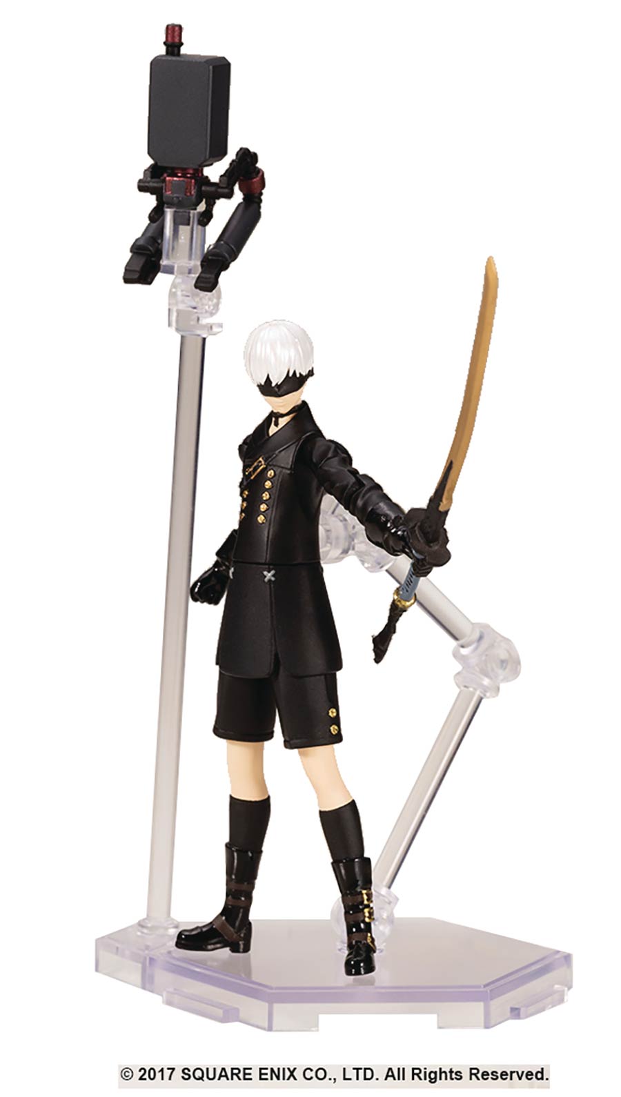 NieR Automata Flight Unit HO229 Type-S & 9S Plastic Model Kit