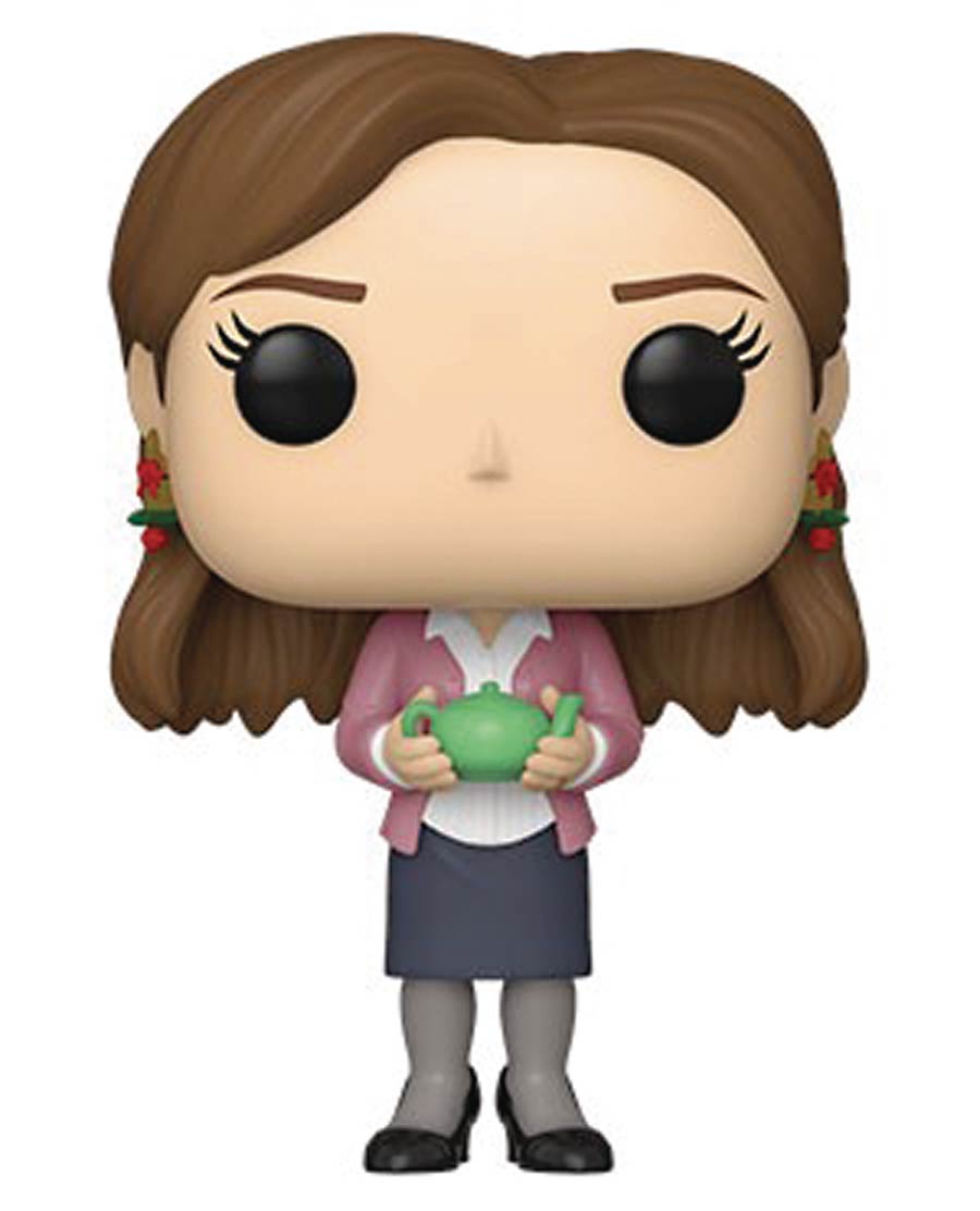 POP Television Office Pam With Teapot & Note Vinyl Figure