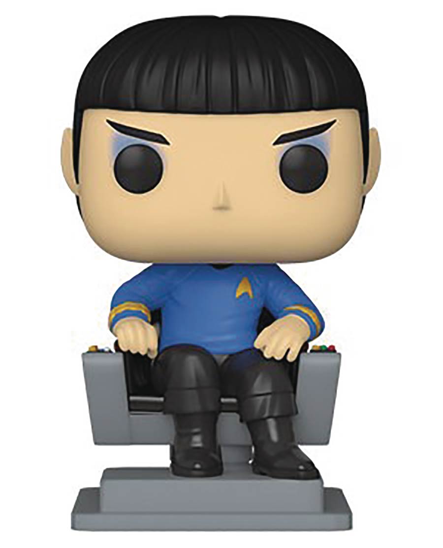 POP Television POPs With Purpose Spock In Chair Youthtrust Vinyl Figure