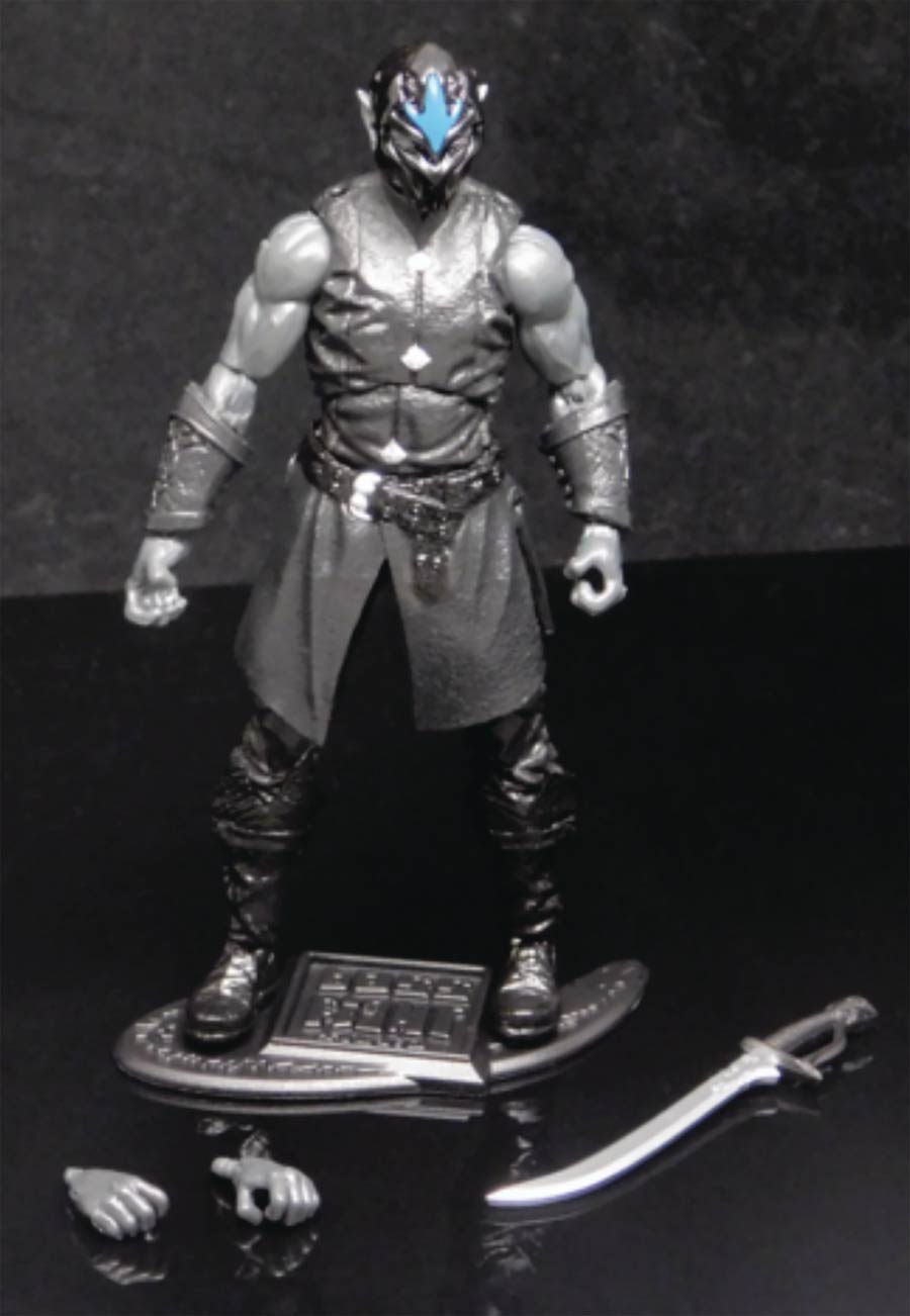 Vitruvian H.A.C.K.S. Fantasy Basic Series 2 Action Figure - Elven Swordsman