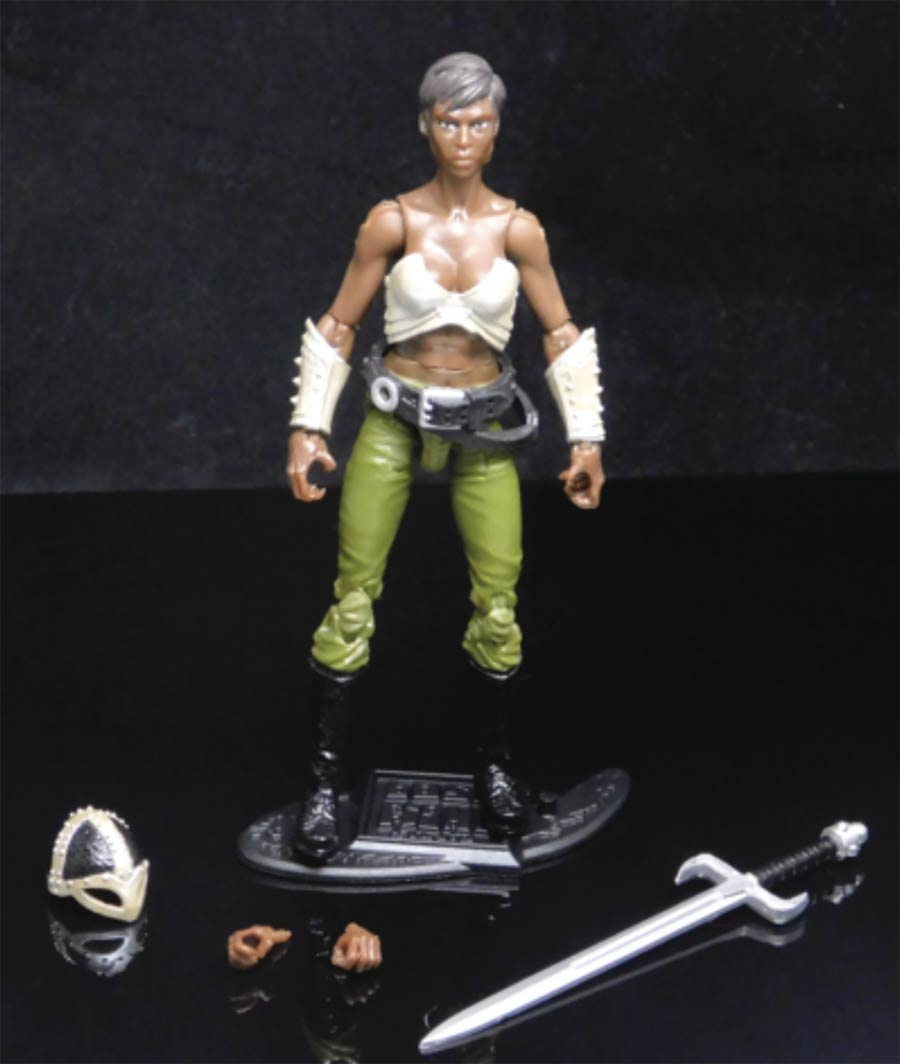 Vitruvian H.A.C.K.S. Fantasy Basic Series 2 Action Figure - Female Barbarian