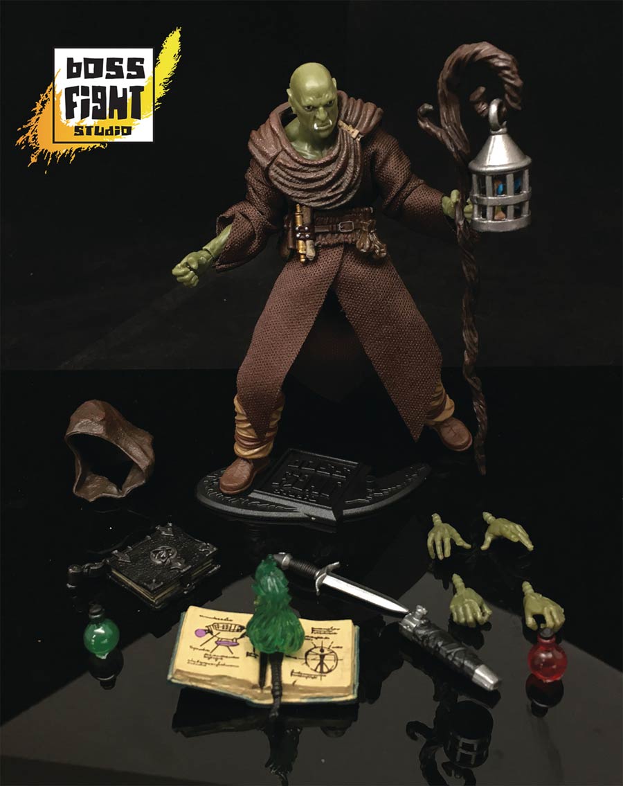 Vitruvian H.A.C.K.S. Ancient Greek Action Figure - Darsalk Orc Mage