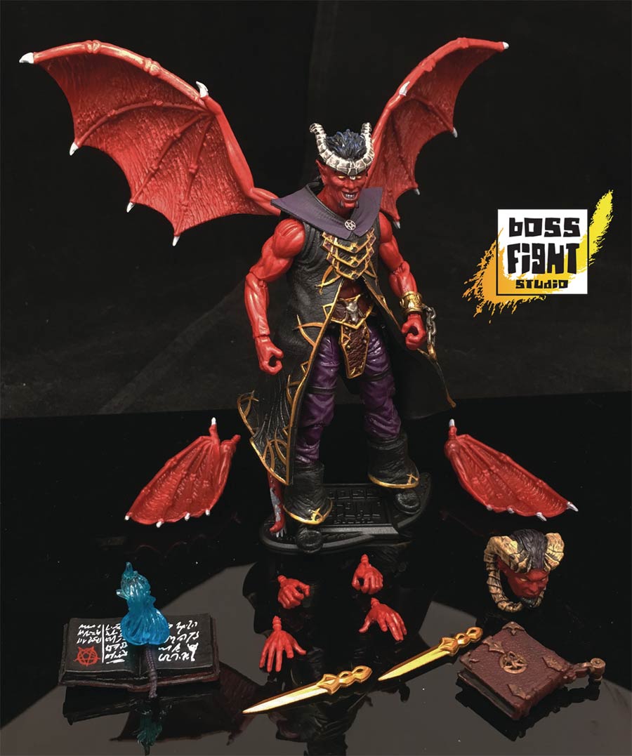 Vitruvian H.A.C.K.S. Eligor And Gomory Demon Profiteers Action Figure