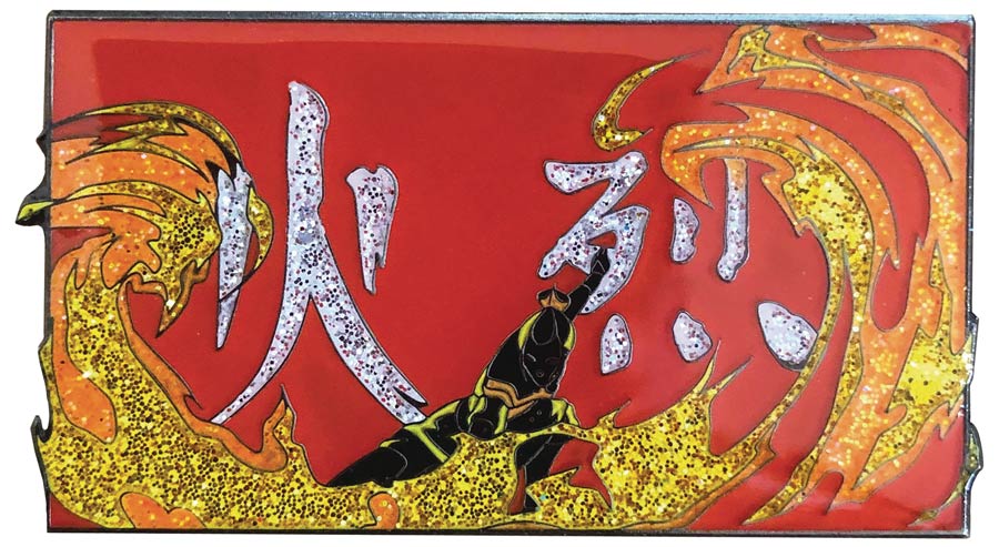 Avatar The Last Airbender Enamel Pin - Fire Intro
