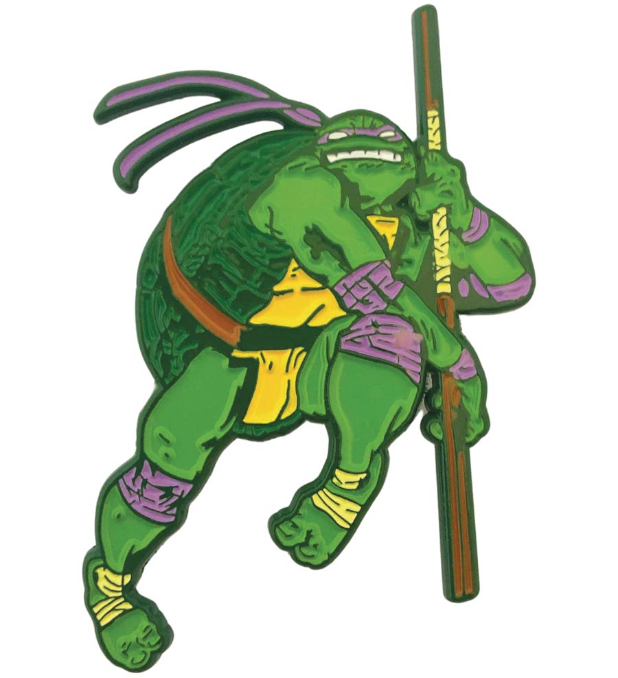 Teenage Mutant Ninja Turtles Modern Comics Previews Exclusive Enamel Pin - Donatello