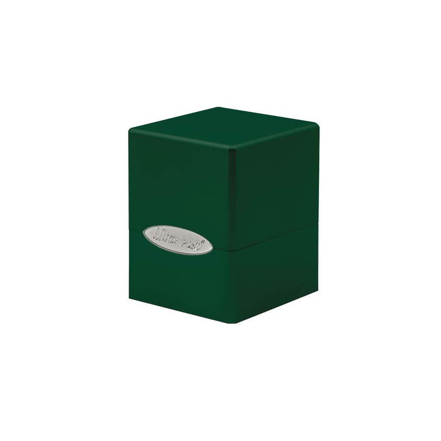 Satin Cube Hi-Gloss - Emerald Green