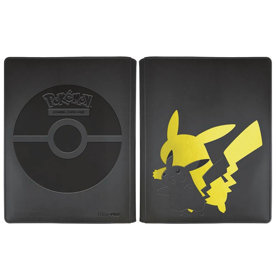 Pokemon Elite Pikachu 9-Pocket Zippered Pro Binder
