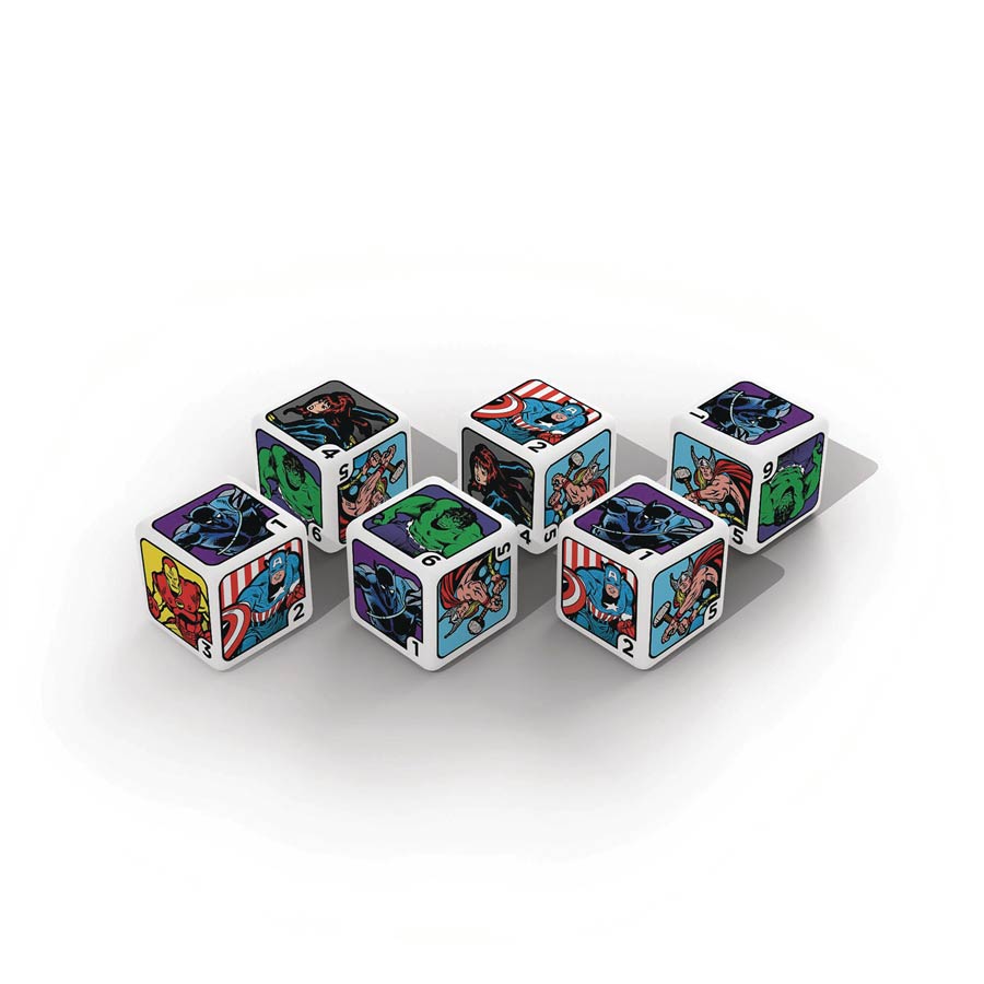 Marvel Dice Set - Avengers