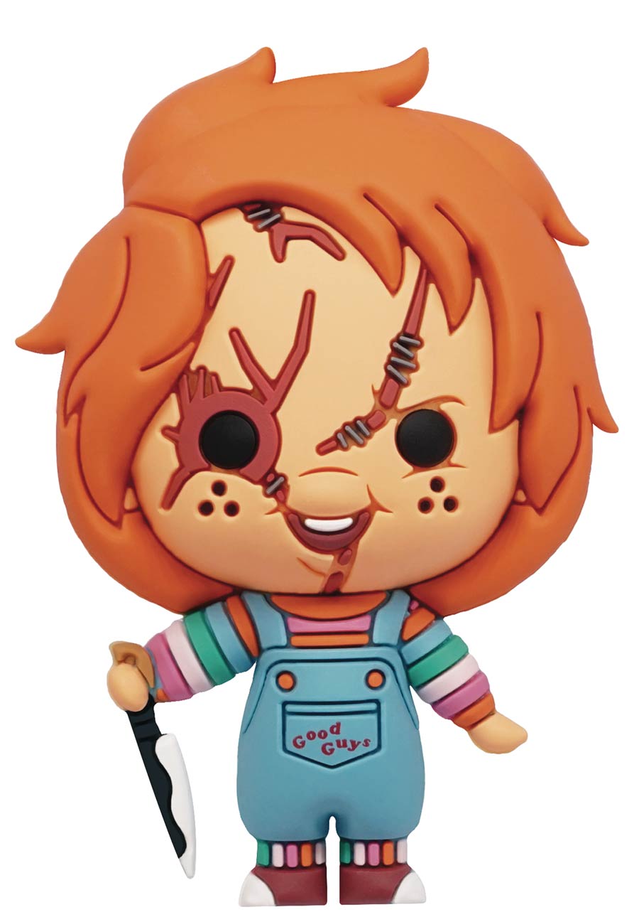 Horror Icons 3D Foam Magnet - Childs Play Chucky