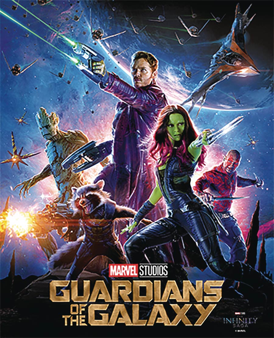 Marvel Cinematic Universe 16-Inch Wooden Wall Art - Guardians Of The Galaxy