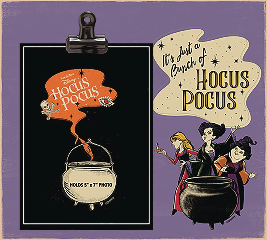 Hocus Pocus Photo Frame With Clip