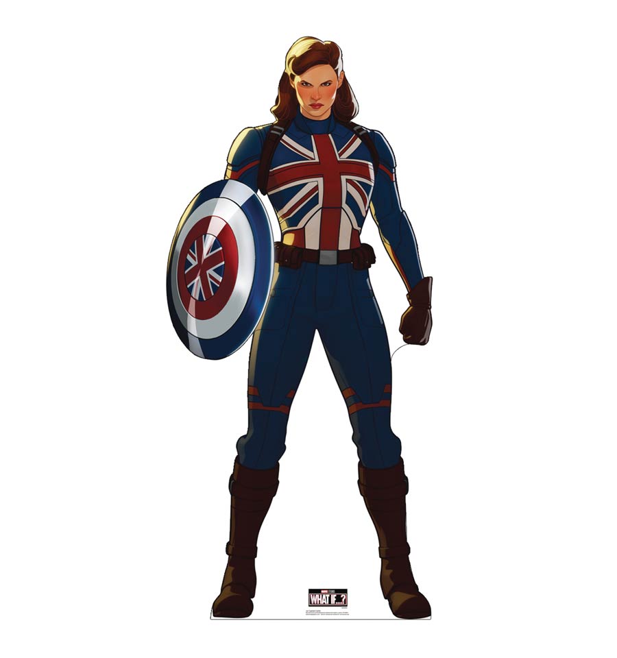Marvel What If Standee - Captain Carter