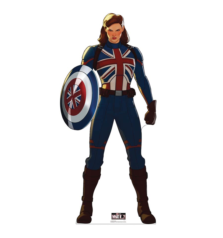 Marvel What If Standee - Captain Carter