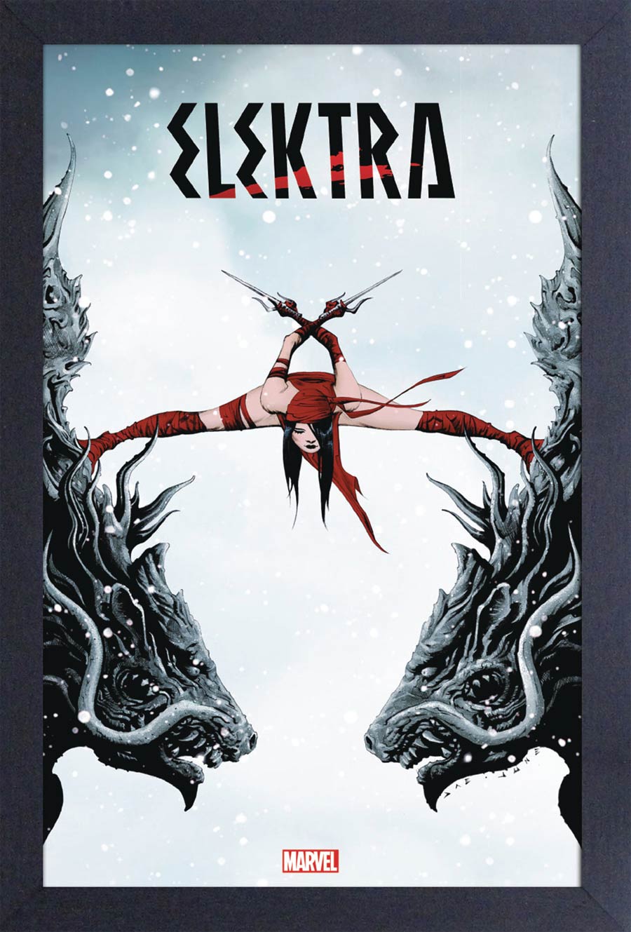 Marvel 11x17 Framed Print - Elektra