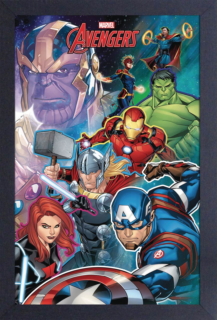 Marvel 11x17 Framed Print - Thanos