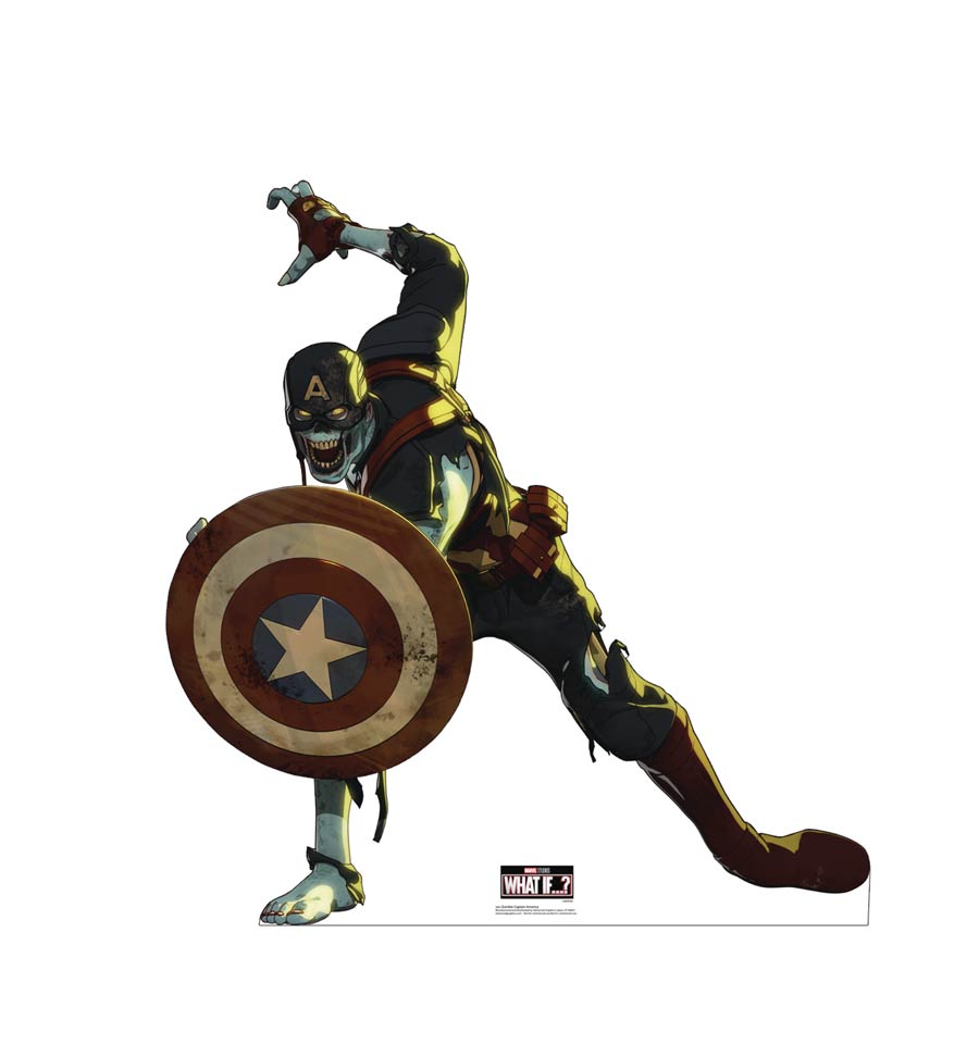Marvel What If Standee - Zombie Captain America