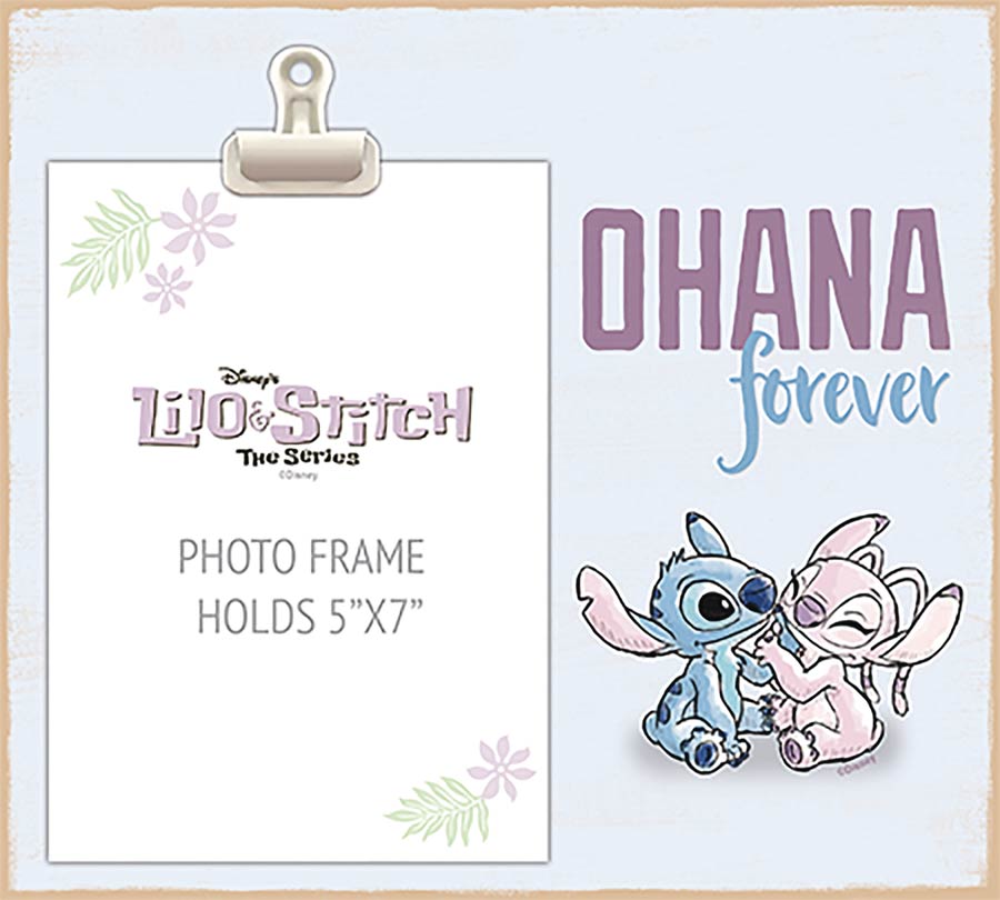 Stitch Angel Photo Frame With Clip