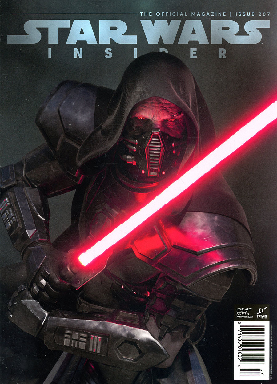 Star Wars Insider #207 January 2022 Previews Exclusive Edition