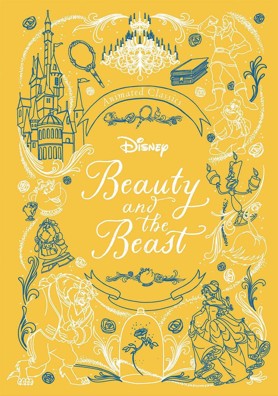 Disney Animated Classics Beauty And The Beast HC