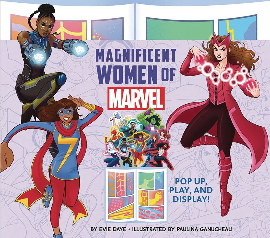 Magnificent Women Of Marvel Pop Up Play & Display HC