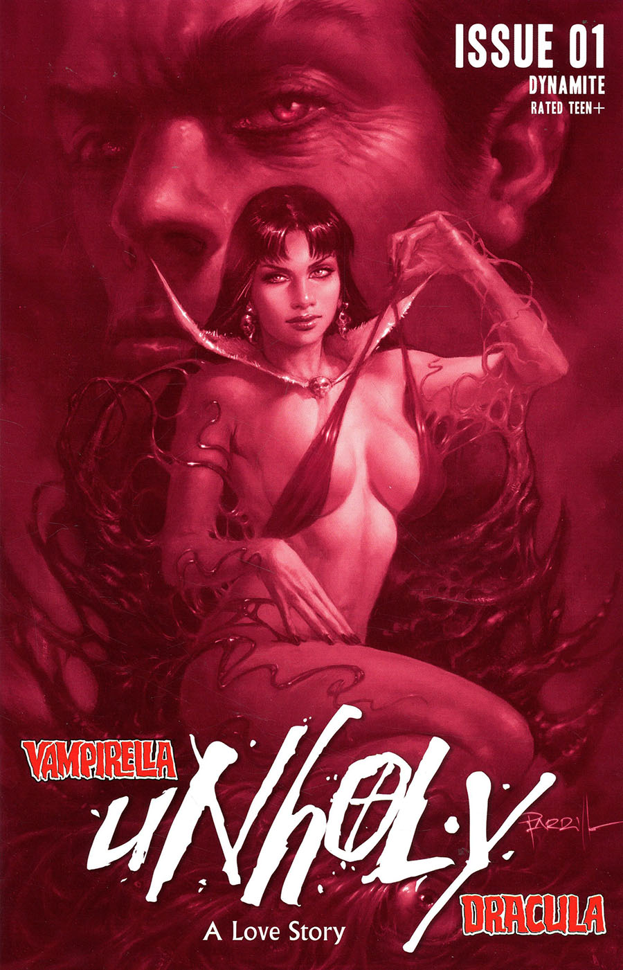 Vampirella Dracula Unholy #1 Cover I Incentive Lucio Parrillo Tint Cover