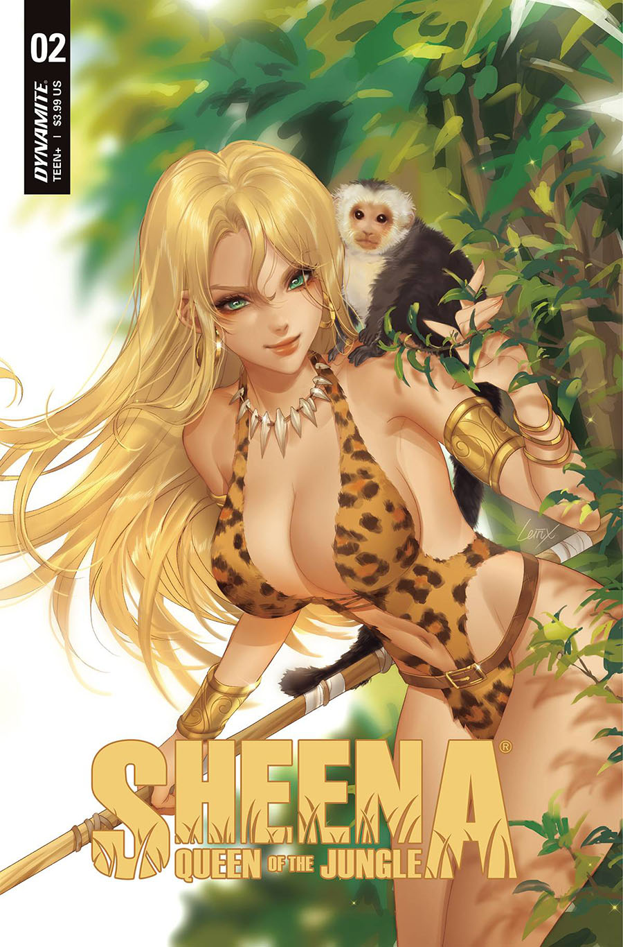 Sheena Queen Of The Jungle #2 Cover F Incentive Leirix Li Variant Cover