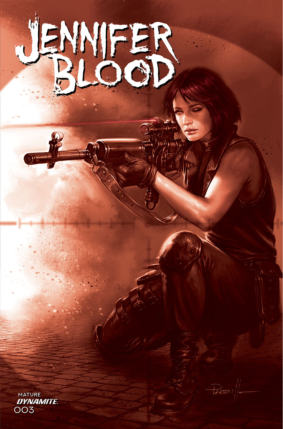 Jennifer Blood Vol 2 #3 Cover F Incentive Lucio Parrillo Tint Cover