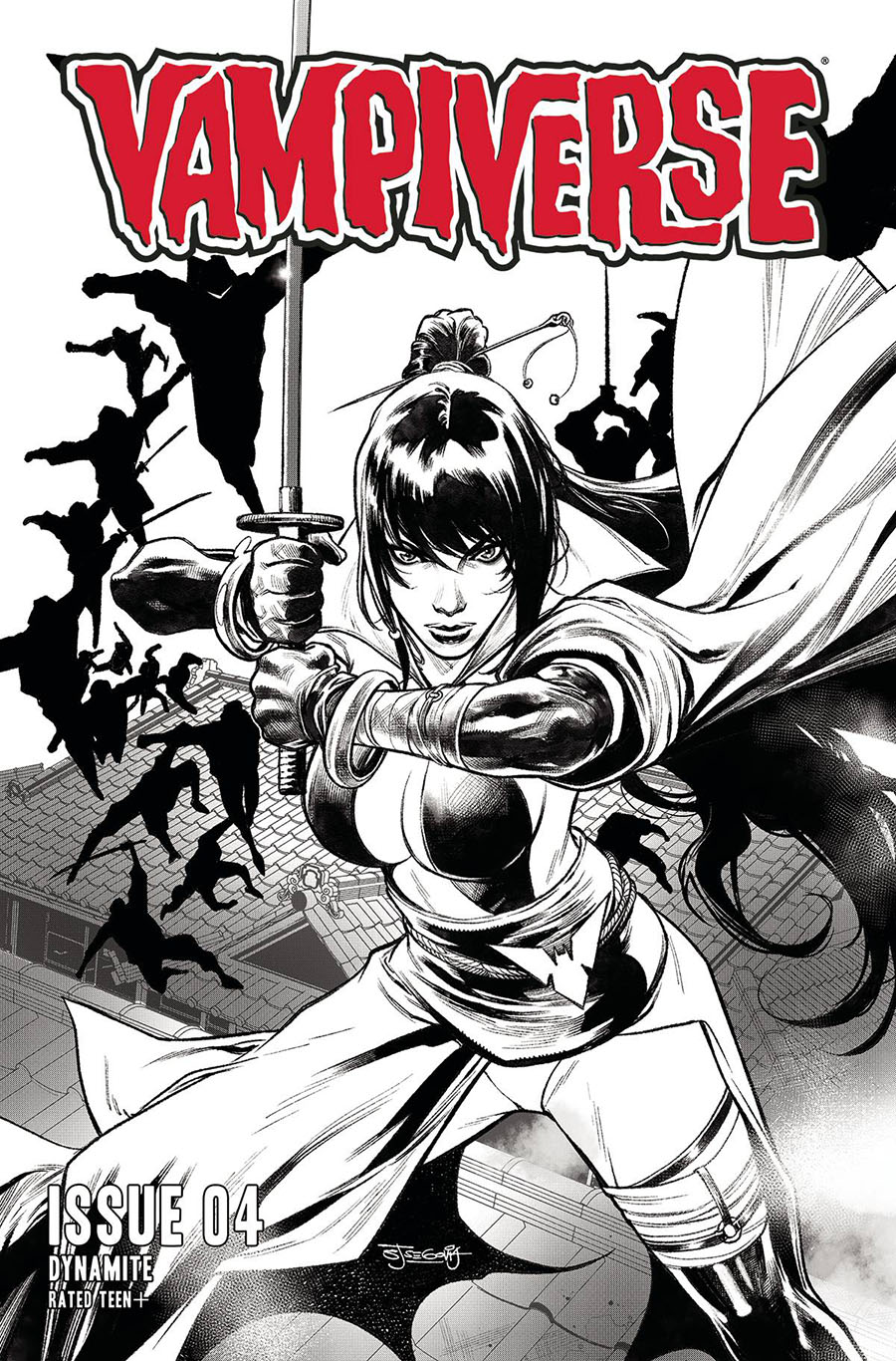 Vampiverse #4 Cover F Incentive Stephen Segovia Line Art Cover