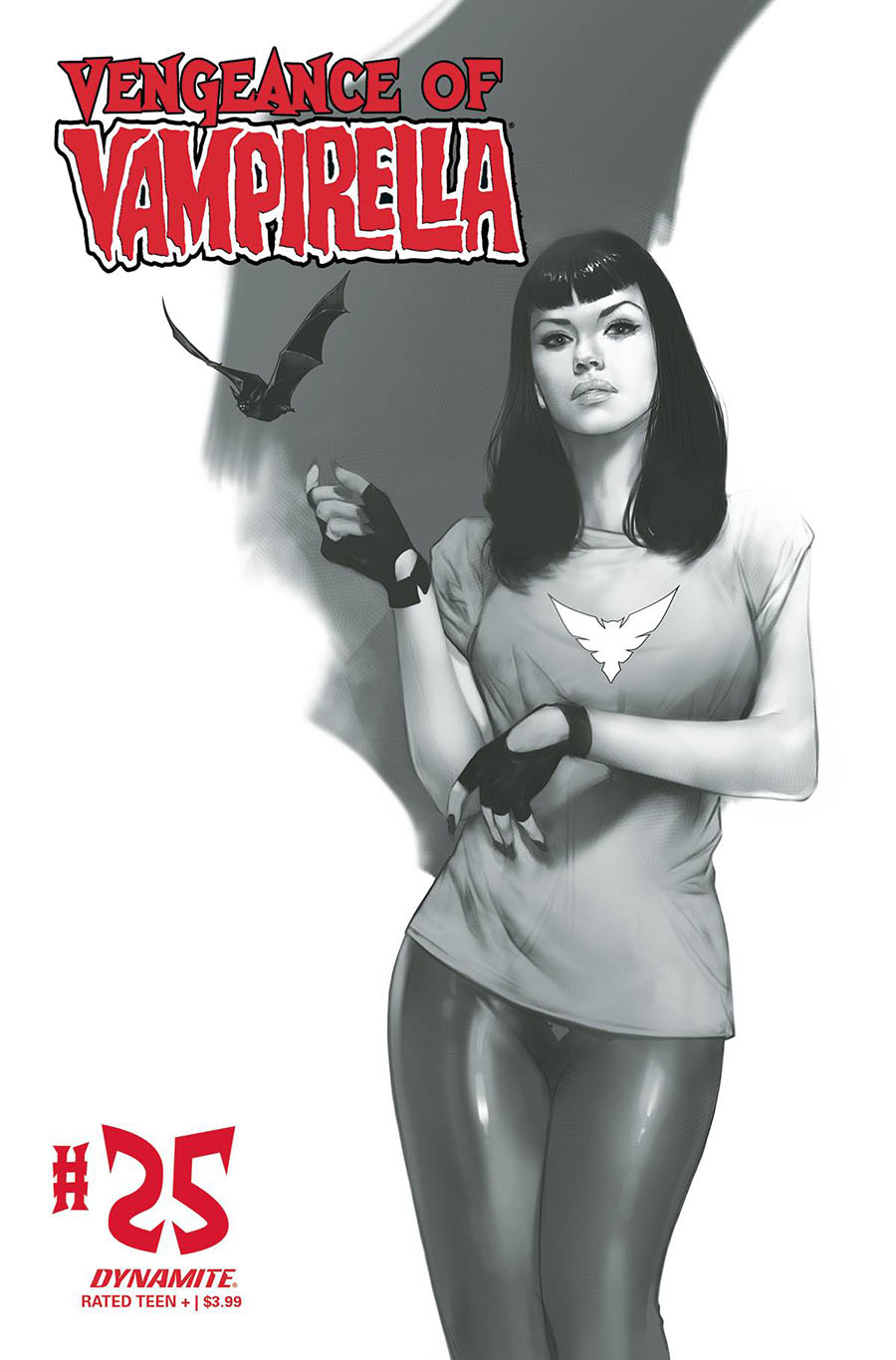 Vengeance Of Vampirella Vol 2 #25 Cover G Incentive Ben Oliver Black & White Cover