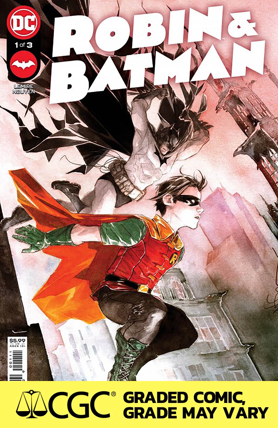 Robin & Batman #1 Cover E DF CGC Graded 9.6 Or Higher