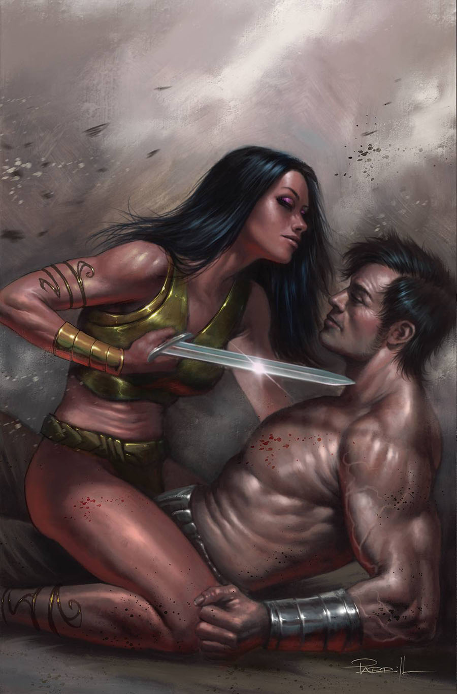 Dejah Thoris Versus John Carter Of Mars #6 Cover I Limited Edition Lucio Parrillo Virgin Cover