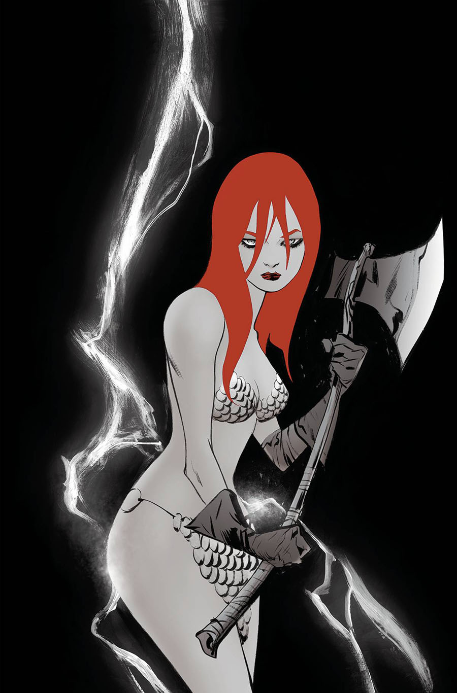 Red Sonja Black White Red #5 Cover J Limited Edition Jae Lee Virgin Cover
