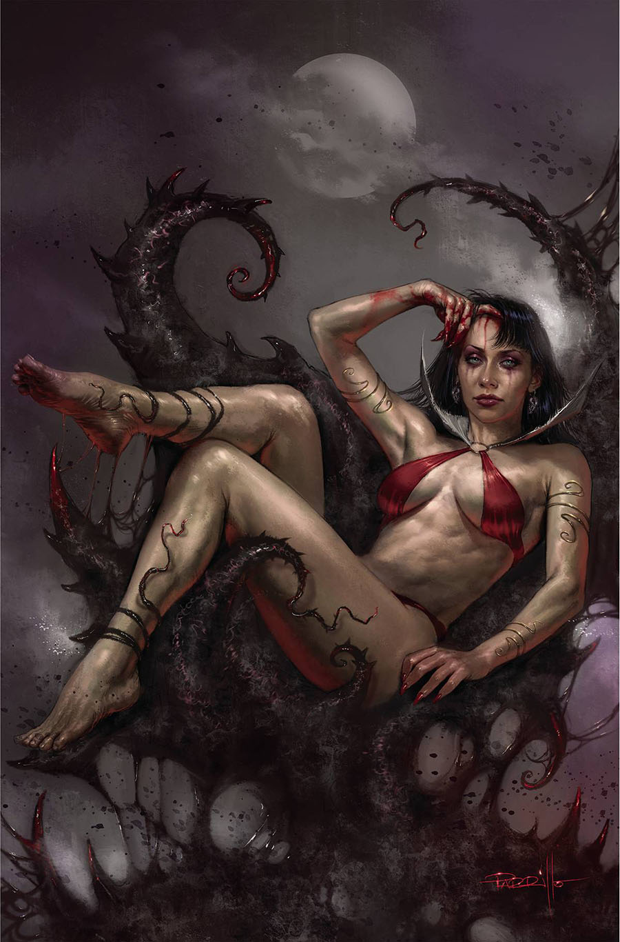 Vengeance Of Vampirella Vol 2 #25 Cover I Limited Edition Lucio Parrillo Virgin Cover