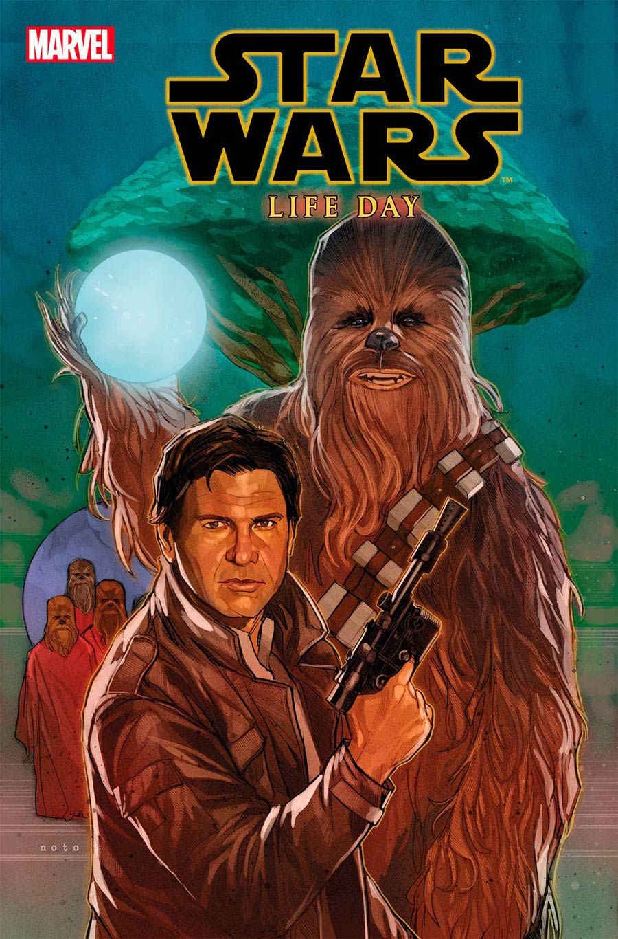Star Wars Life Day #1 (One Shot) Cover D DF Signed By Steve Orlando