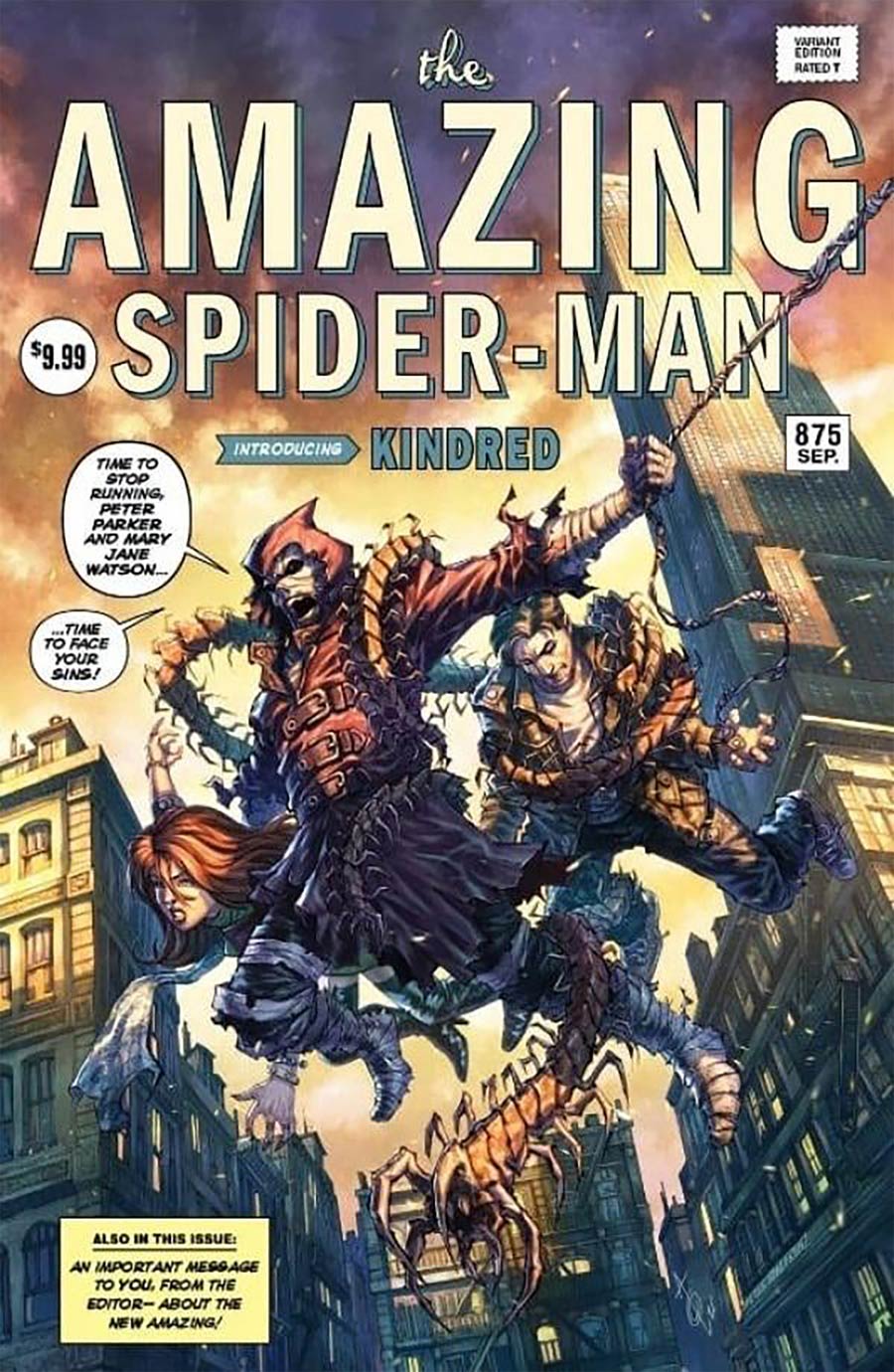 Amazing Spider-Man Vol 5 #74 Cover P DF Homage Exclusive Alan Quah Variant Cover