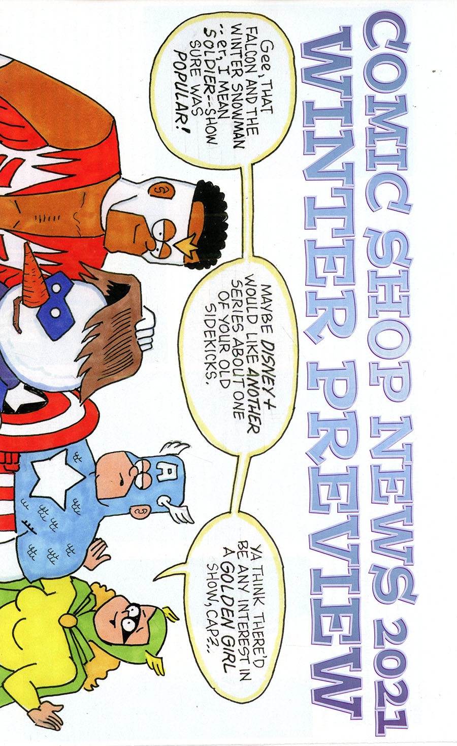 Comic Shop News 2021/2022 Winter Preview - FREE - Limit 1 Per Customer