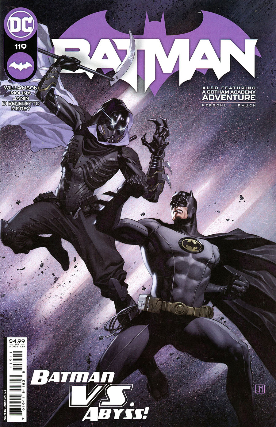 Batman Vol 3 #119 Cover A Regular Jorge Molina Cover